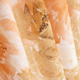 Toile florale aquarelle pêche - Ribes y Casals