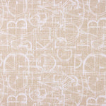 Loneta Geométrica Abstracta Beige - Ribes y Casals