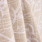 Loneta Geométrica Abstracta Beige - Ribes y Casals