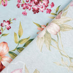Loneta Floral Romántica Azul Claro - Ribes y Casals
