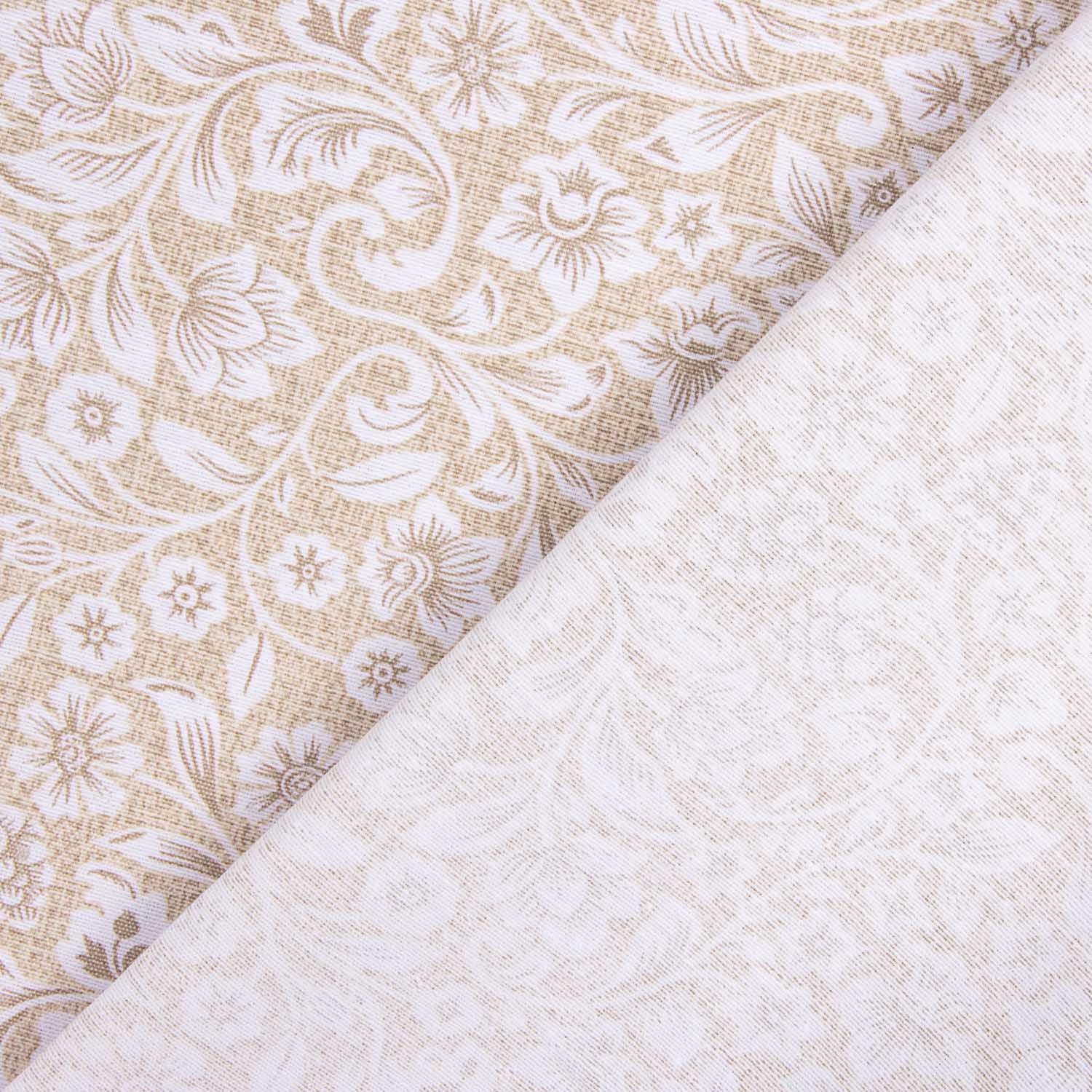 Loneta Floral Clásica Beige - Ribes y Casals