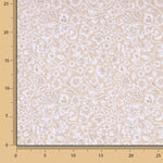 Loneta Floral Clásica Beige - Ribes y Casals