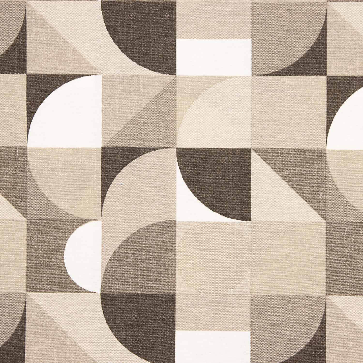 Loneta Geométrica Retro Beige - Ribes y Casals