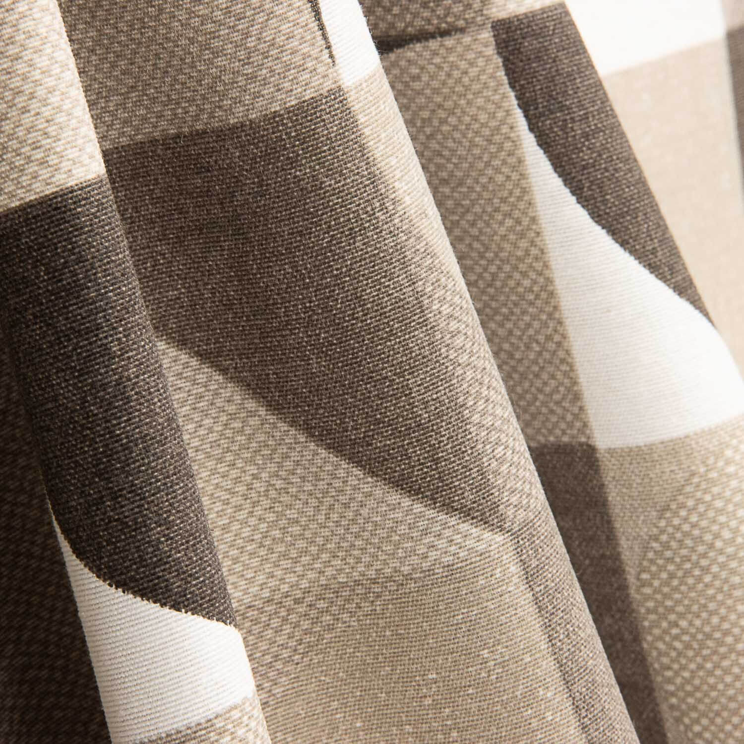 Loneta Geométrica Retro Beige - Ribes y Casals