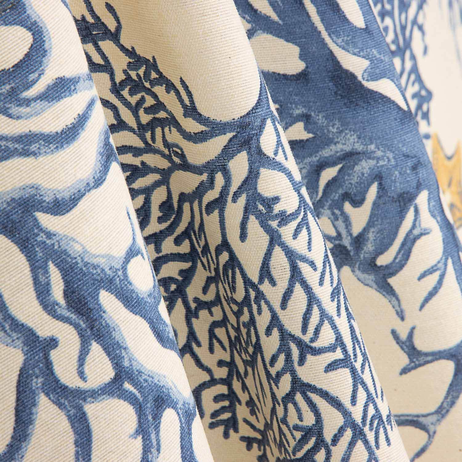 Loneta Coral Azul - Ribes y Casals