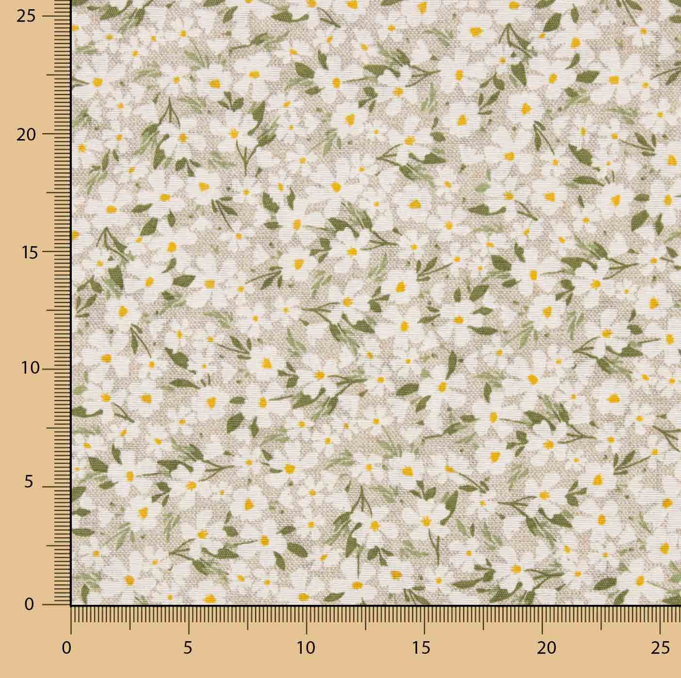 Toile Margaritas Verte - Ribes y Casals