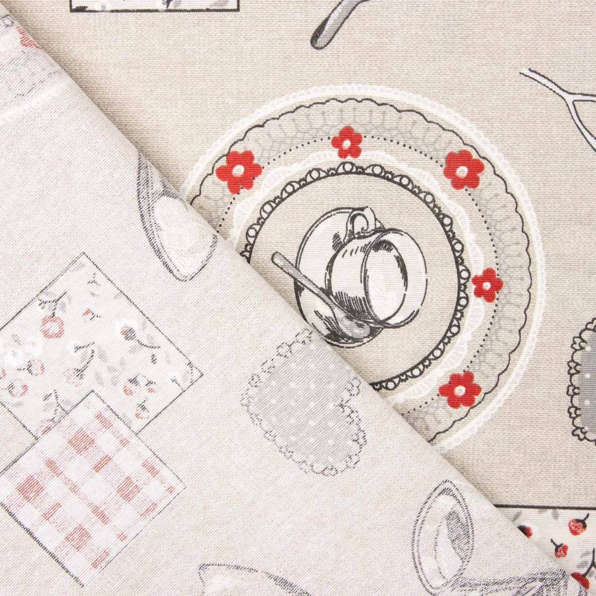 Toile imprimée café nostalgie - Ribes y Casals