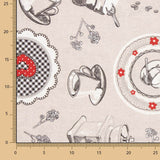 Toile imprimée café nostalgie - Ribes y Casals