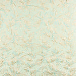 Brocart Lurex Floral Vert D&#39;eau - Ribes y Casals
