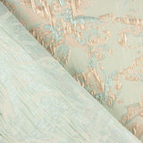 Brocart Lurex Floral Vert D&#39;eau - Ribes y Casals