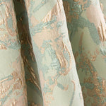 Brocart Lurex Floral Vert D&#39;eau - Ribes y Casals