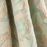 Brocart Lurex Floral Vert D&#39;eau - Ribes y Casals