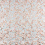 Brocart Lurex Floral Saumon - Ribes y Casals