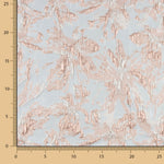 Brocart Lurex Floral Saumon - Ribes y Casals