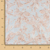 Brocart Lurex Floral Saumon - Ribes y Casals