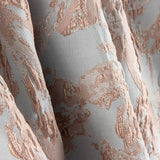 Brocart Lurex Floral Saumon - Ribes y Casals