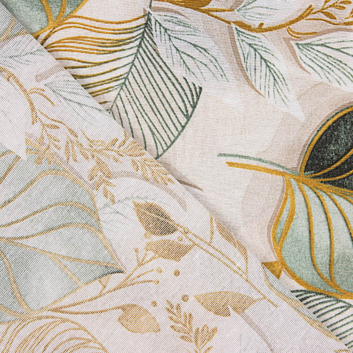 Toile imprimée de feuilles botaniques - Ribes y Casals