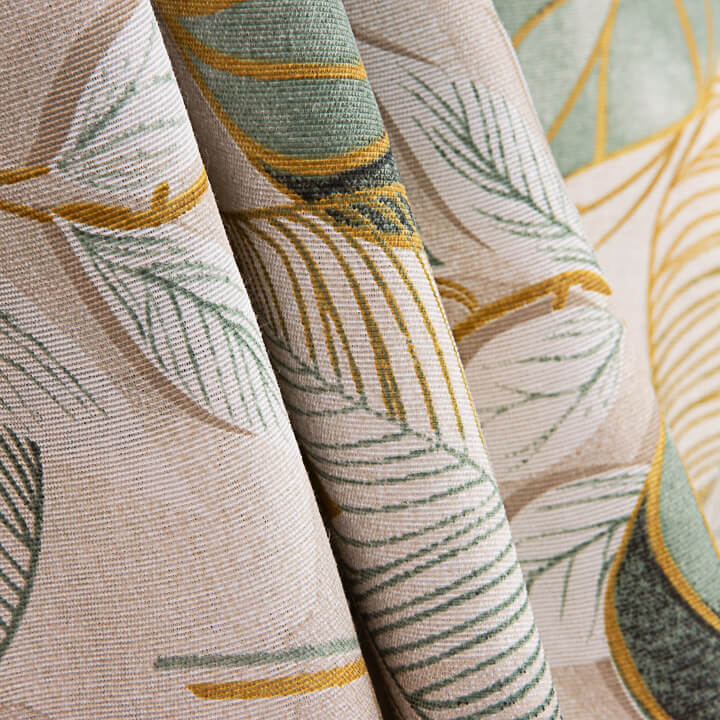 Toile imprimée de feuilles botaniques - Ribes y Casals