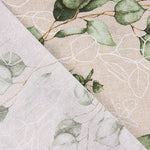 Toile imprimée « Feuilles d'eucalyptus » - Ribes y Casals