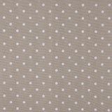 Toile imprimée à pois blancs sur fond beige - Ribes y Casals