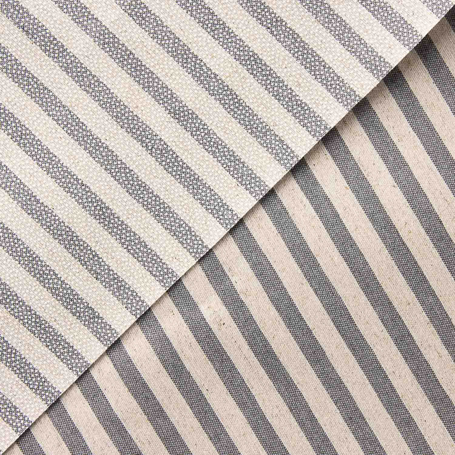 Linge de table anti-taches à rayures grises marbrées - Ribes y Casals