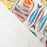 Linge de table Boîtes de sardines vintage - Ribes y Casals