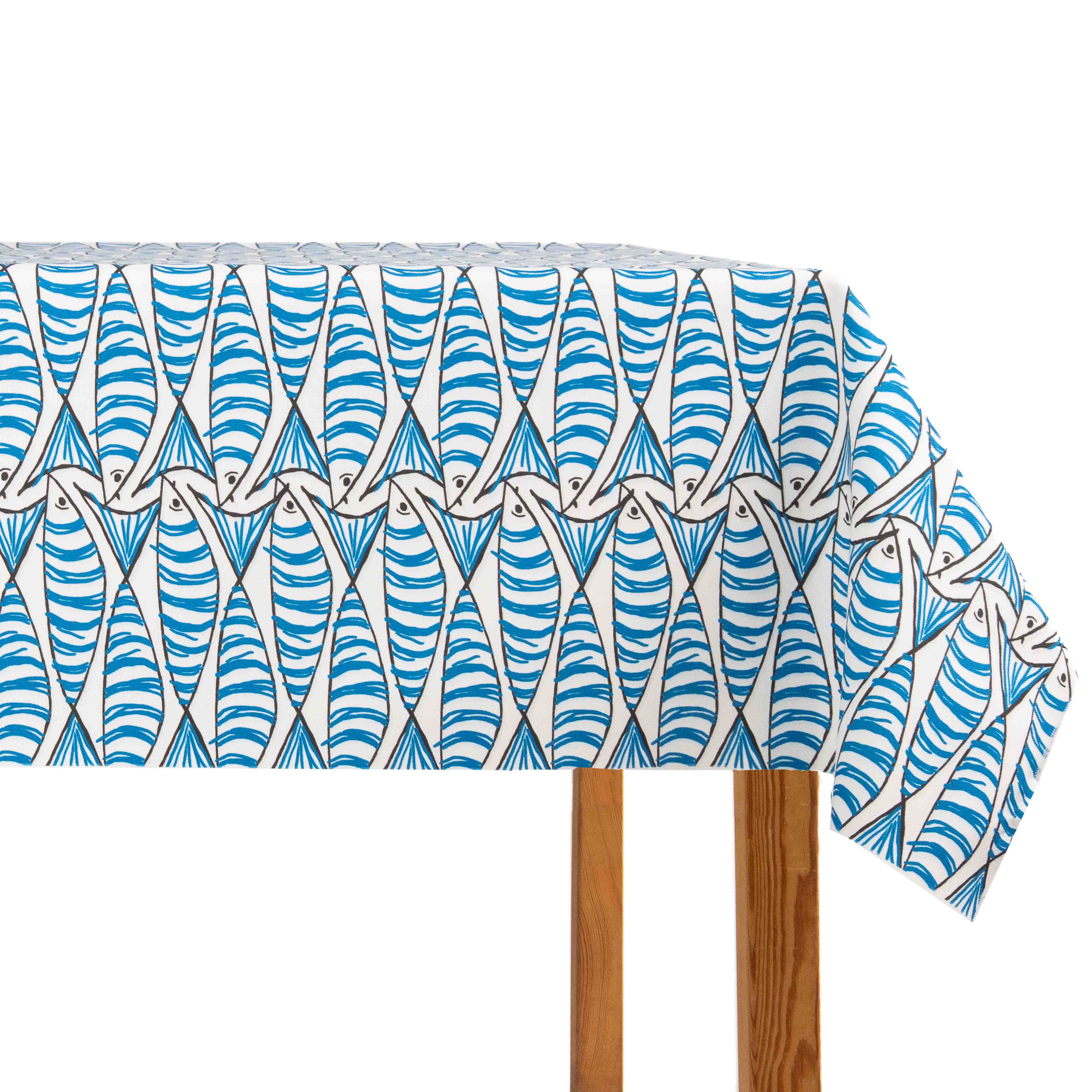 Linge de table Poissons Bleu vif - Ribes y Casals