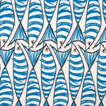 Linge de table Poissons Bleu vif - Ribes y Casals