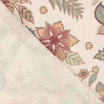 Toile Panama imprimée libellules et fleurs - Ribes y Casals