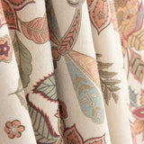Toile Panama imprimée libellules et fleurs - Ribes y Casals