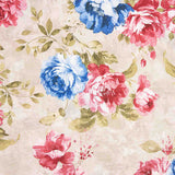 Toile imprimée à fleurs Provence bleue - Ribes y Casals