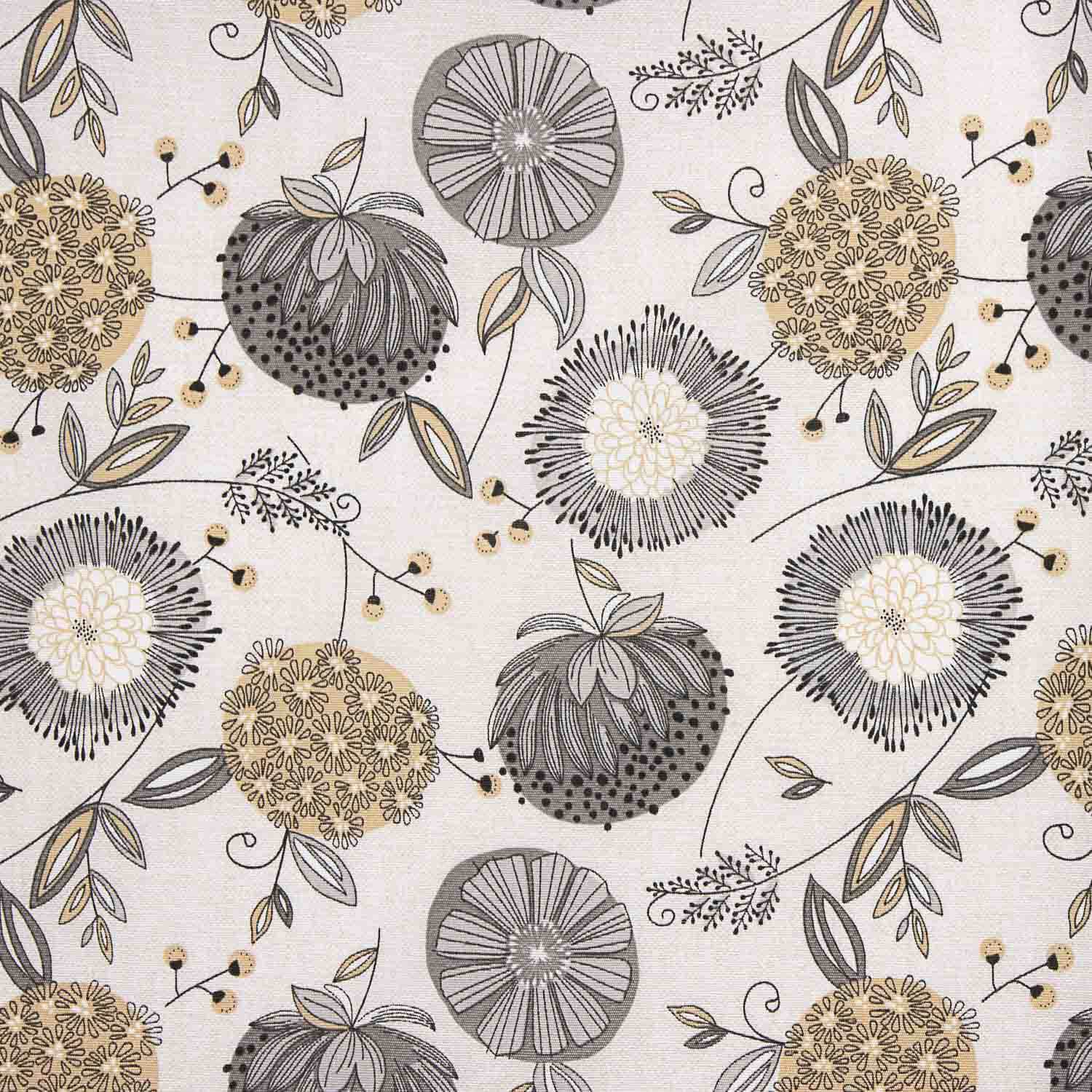 Toile imprimée de fleurs nordiques - Ribes y Casals