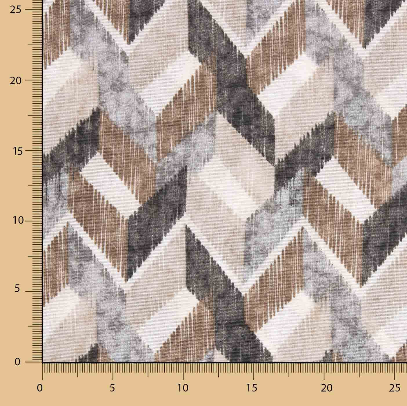 Toile imprimée géométrique abstraite - Ribes y Casals