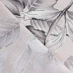 Toile imprimée de fleurs élégantes grises - Ribes y Casals