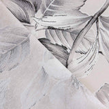 Toile imprimée de fleurs élégantes grises - Ribes y Casals