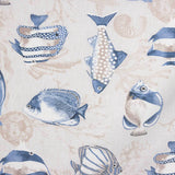 Toile imprimée de poissons marins - Ribes y Casals