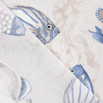 Toile imprimée de poissons marins - Ribes y Casals