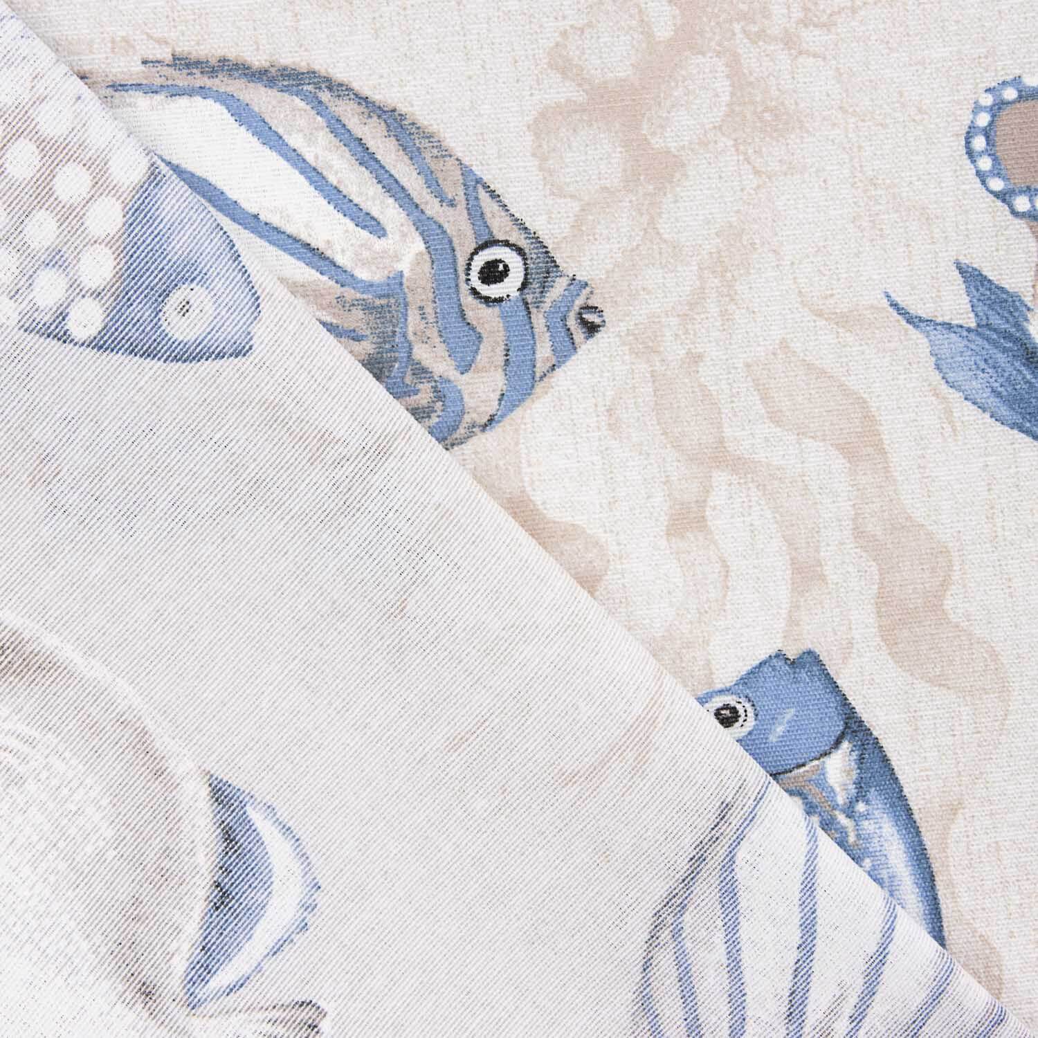 Toile imprimée de poissons marins - Ribes y Casals