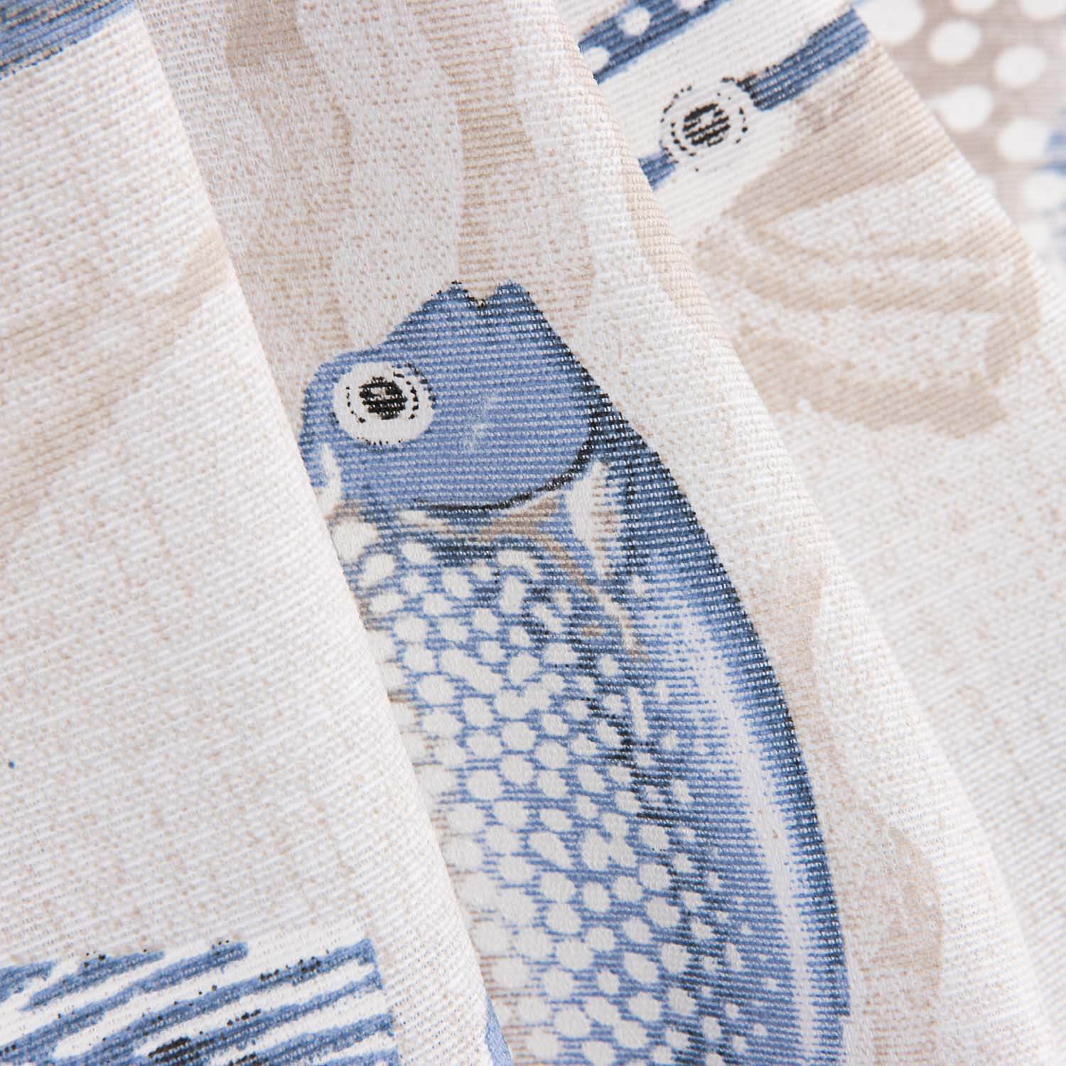 Toile imprimée de poissons marins - Ribes y Casals