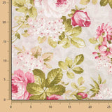 Toile imprimée Fleurs romantiques - Ribes y Casals