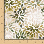 Toile de coton imprimée « Rosettes de feuilles vertes » - Ribes y Casals