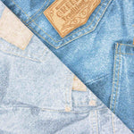 Toile imprimée jeans denim - Ribes y Casals