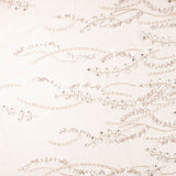 Strass tulle Nude Strass argenté - Ribes y Casals