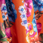 Viscose imprimée Fleurs Jardin Coralia - Ribes y Casals