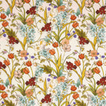 Viscose imprimée de délicates fleurs botaniques - Ribes y Casals