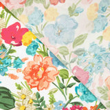Viscose imprimée fleurs printanières lumineuses - Ribes y Casals