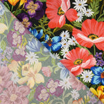 Viscose imprimée de fleurs sauvages aux couleurs vives - Ribes y Casals