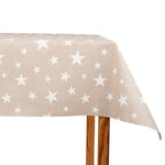 Nappe en résine étoiles beige - Ribes y Casals
