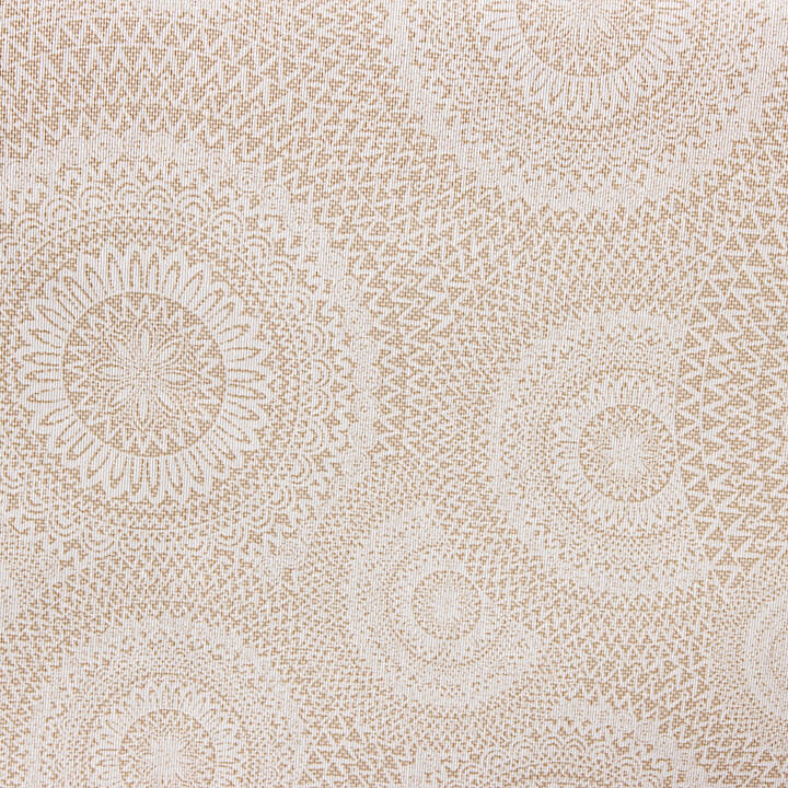 Nappe en plastique Mandalas Beige - Ribes y Casals