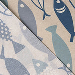 Nappe en plastique imprimée de poissons et de motifs marins - Ribes y Casals